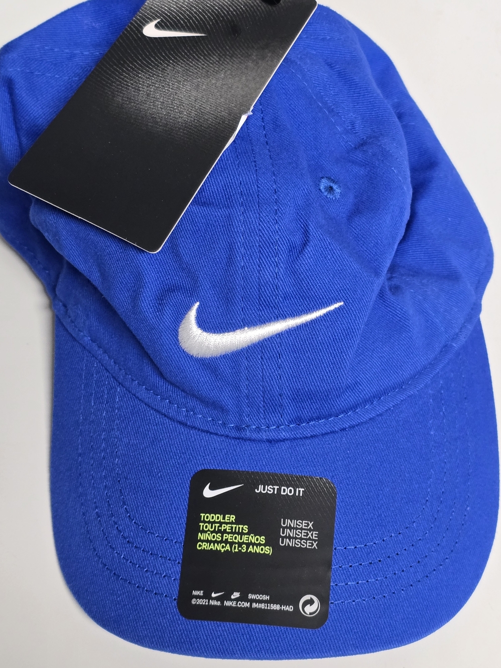 Nike Royal Blue Toddler Swoosh Cap